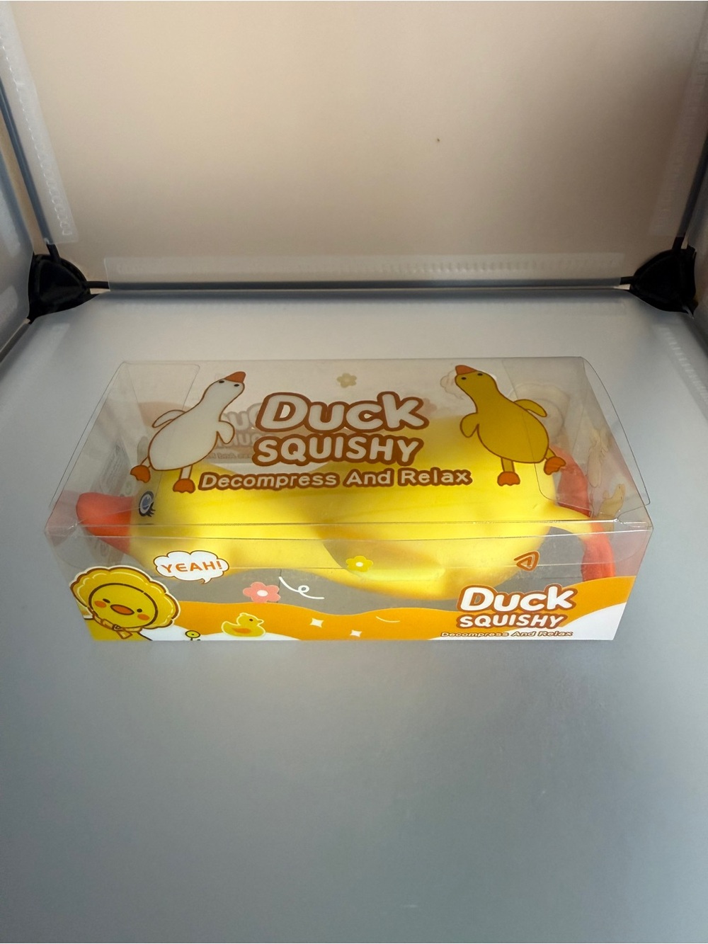 Cute Crunchy Duck ASMR Squishy Toy 🐥💛